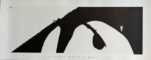 Robert Motherwell, Africa, 1965, Copyright 2000 Dedalus Foundation Inc./Sabam Bruxelles/Vaga New York, Editions Pierre D'Harvill