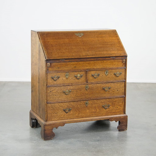 English Oak Secretaire