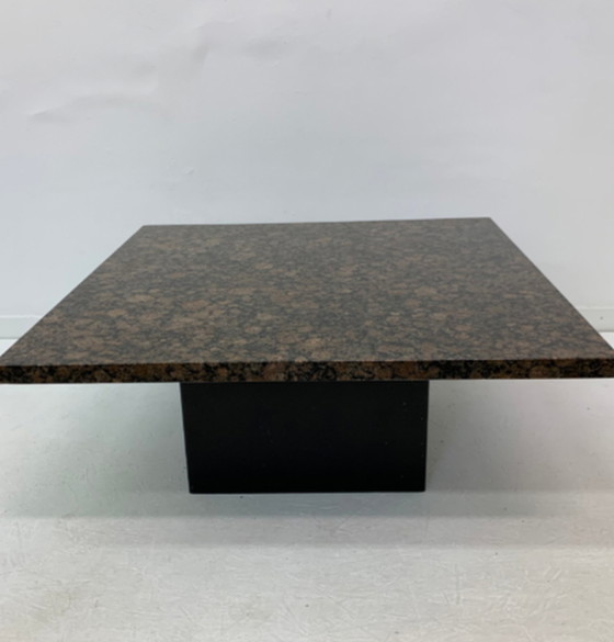 Image 1 of Set of 2 granite coffee / side tables, 1980’s