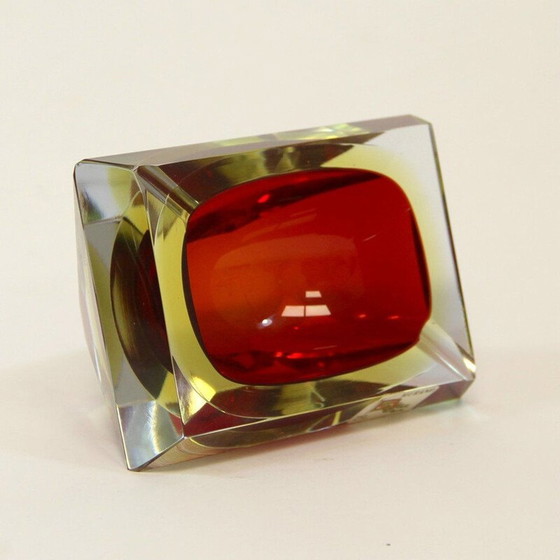 Image 1 of Vintage Murano Glass Ashtray by Alessandro Mandruzzato, 1960
