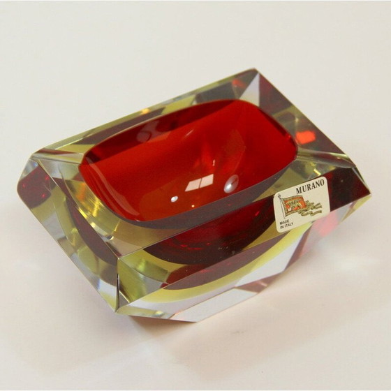 Image 1 of Vintage Murano Glass Ashtray by Alessandro Mandruzzato, 1960
