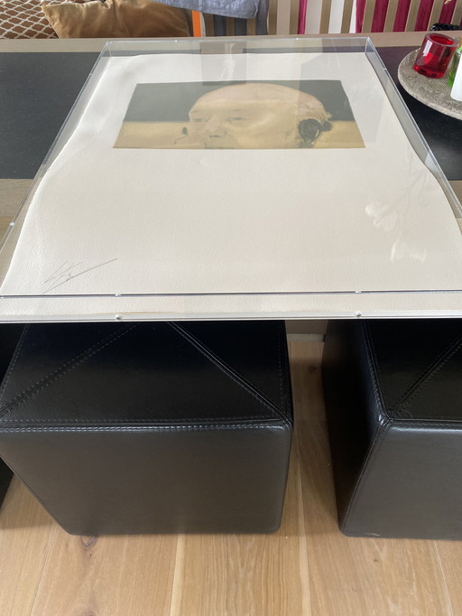 Tuymans - Giscard lithograph 37/100 plexibox