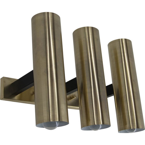 Image 1 of Vintage brass wall lamp, 1970s