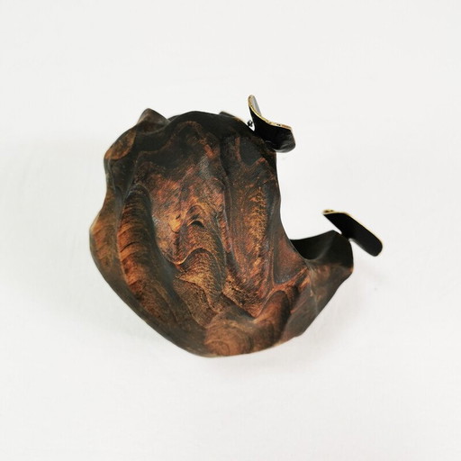 Posacenere vintage in teak, Danimarca anni '60