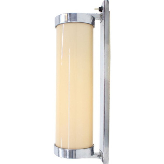 Image 1 of Lampada da parete vintage in vetro opalino, 1930
