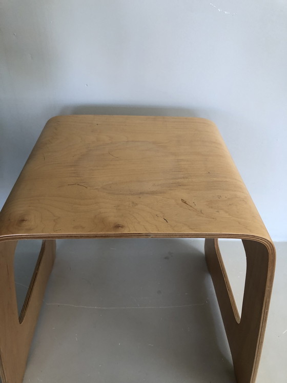 Image 1 of Tabouret en contreplaqué Benjamin Lisa Norlinder Pour Ikea