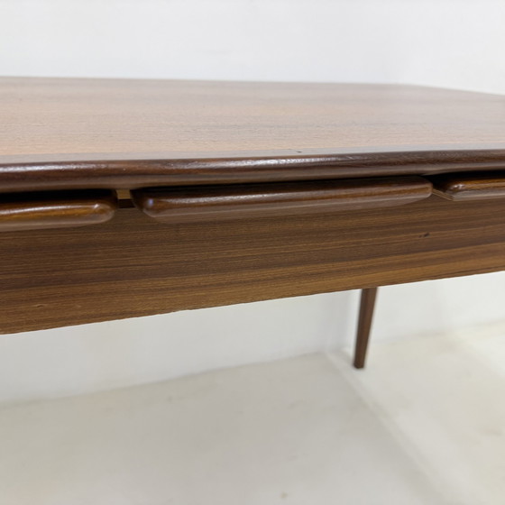 Image 1 of Vintage Extendable Wooden Dining Table , 1960'S