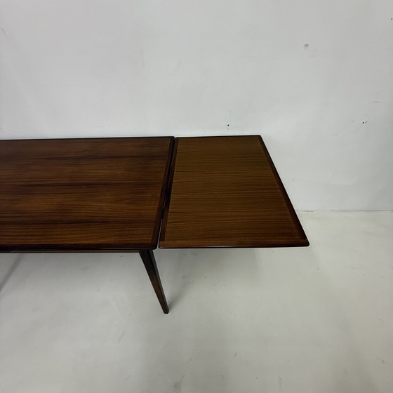Image 1 of Vintage Extendable Wooden Dining Table , 1960'S