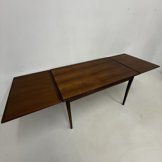 Image 1 of Vintage Extendable Wooden Dining Table , 1960'S