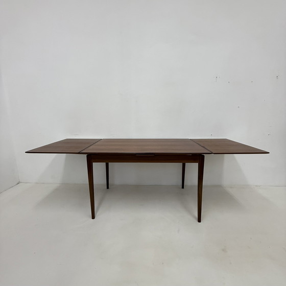 Image 1 of Vintage Extendable Wooden Dining Table , 1960'S