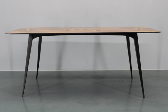 Image 1 of Mesa de ajedrez de comedor de la década de 1960, Checoslovaquia