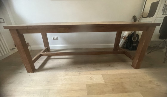 Image 1 of Solid Wood Dining Table