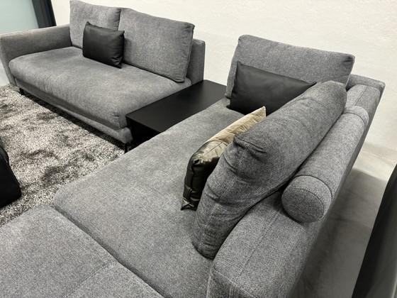 Image 1 of Rolf Benz Nuvola Corner Sofa Fabric Loose elements