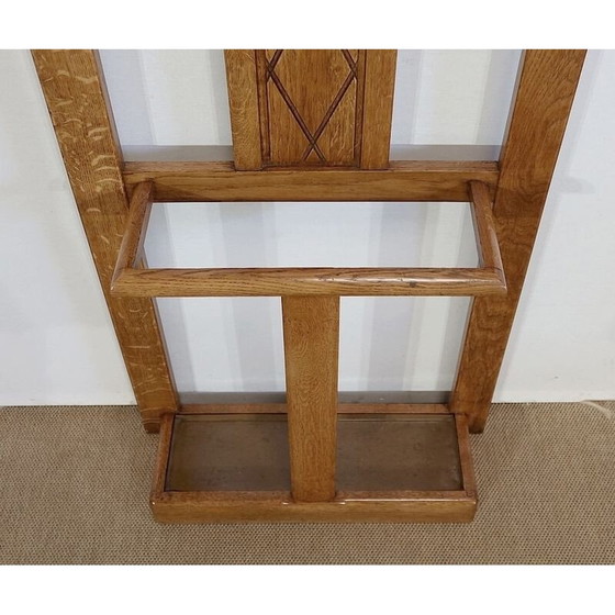 Image 1 of Vintage oak closet, 1940