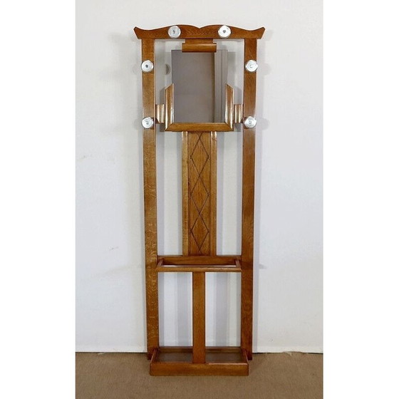 Image 1 of Vintage oak closet, 1940