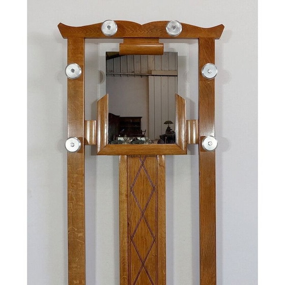 Image 1 of Vintage oak closet, 1940