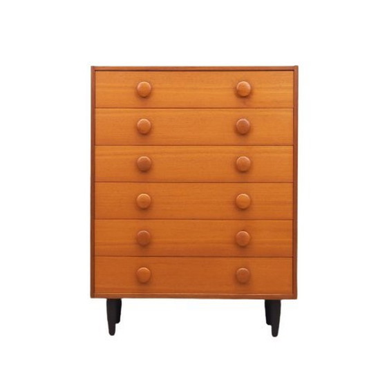 Image 1 of Teak Chest Of Drawers, Danish Design, 1960S, Production: Denmark