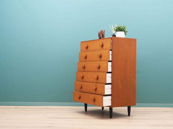 Image 1 of Teak Chest Of Drawers, Danish Design, 1960S, Production: Denmark