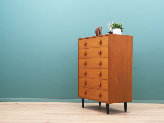 Image 1 of Teak Chest Of Drawers, Danish Design, 1960S, Production: Denmark