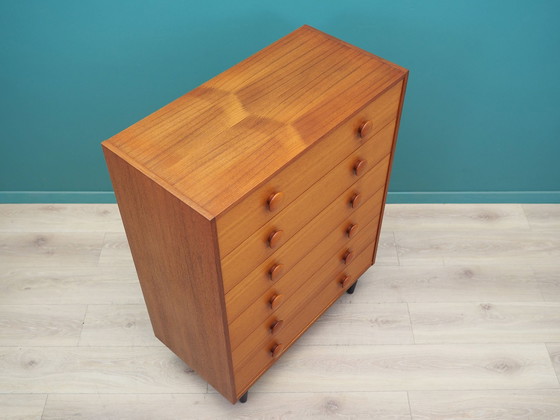 Image 1 of Teak Chest Of Drawers, Danish Design, 1960S, Production: Denmark