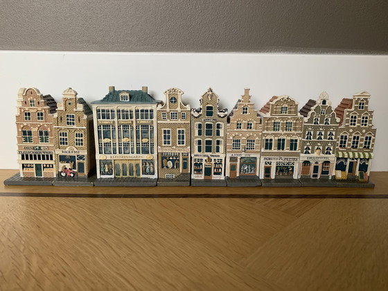 Image 1 of Amsterdam Canal Houses - Miniature