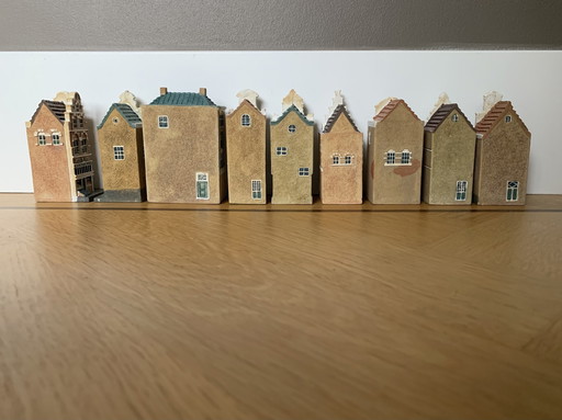 Amsterdam Canal Houses - Miniature