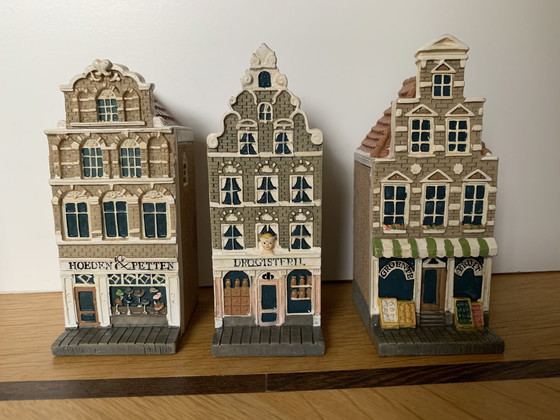 Image 1 of Amsterdam Canal Houses - Miniature