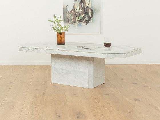 Image 1 of  1980s marble coffee table 