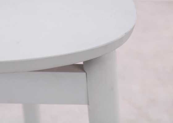 Image 1 of DUM Office Beech bar stool white