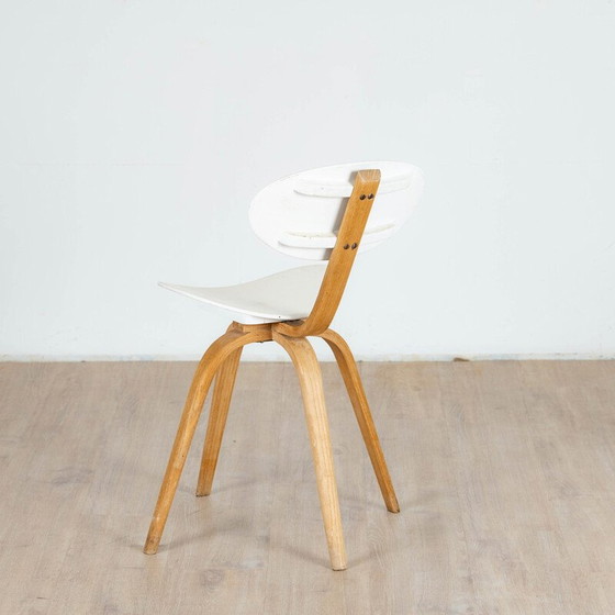 Image 1 of Sedia vintage Bow Wood N°3 di Wilhelm Von per Steiner, 1950