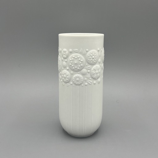 White Porcelain Vase - Bjørn Wiinblad Rosenthal Studio-Linie