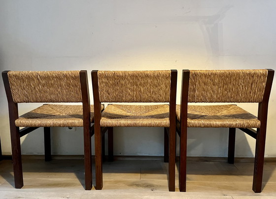 Image 1 of 3x Pastoe dining room chairs by Cees Braakman