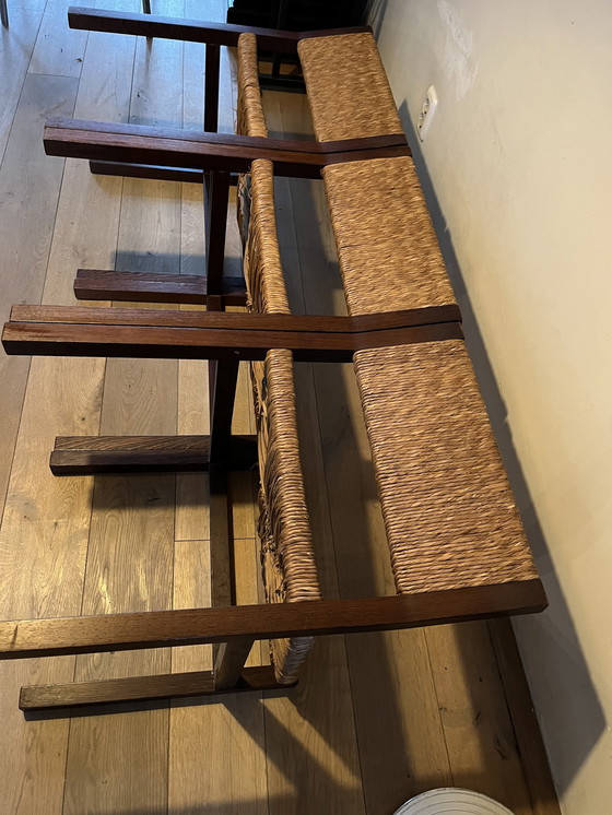 Image 1 of 3x Pastoe dining room chairs by Cees Braakman