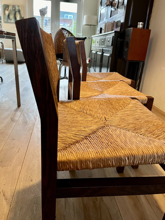 Image 1 of 3x Pastoe dining room chairs by Cees Braakman