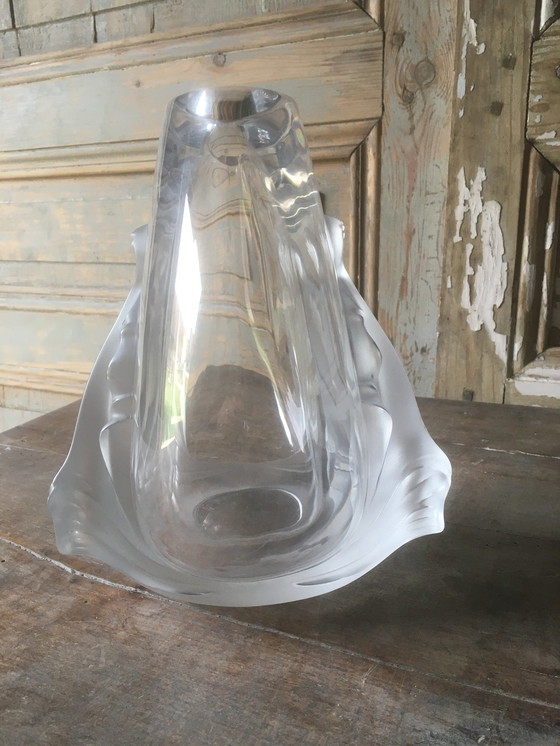 Image 1 of Garance crystal vase by Lalique