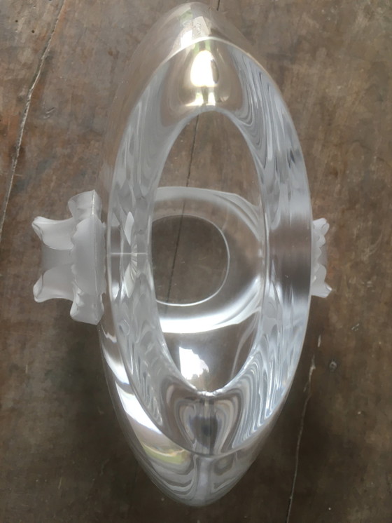 Image 1 of Garance crystal vase by Lalique