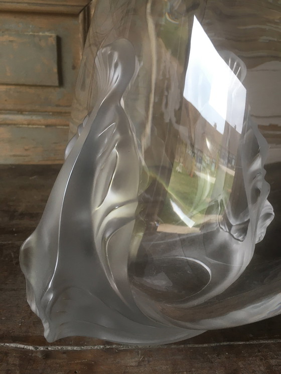 Image 1 of Garance crystal vase by Lalique