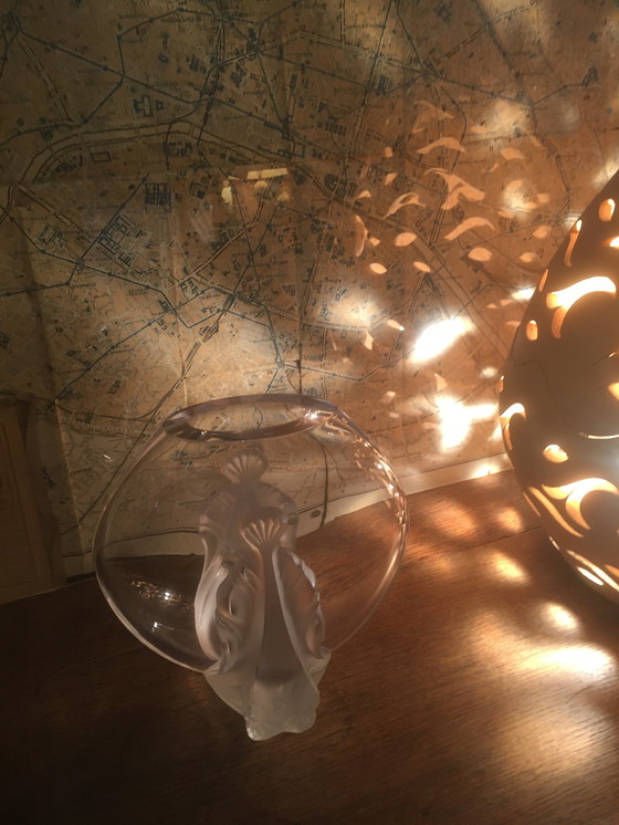 Image 1 of Garance crystal vase by Lalique
