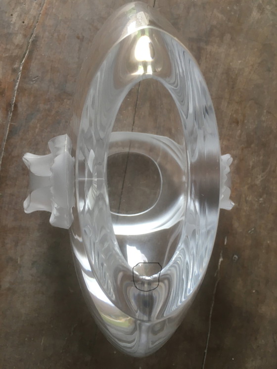 Image 1 of Garance crystal vase by Lalique
