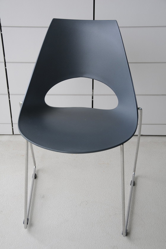 Image 1 of 4x Bontempi Shark dining chairs