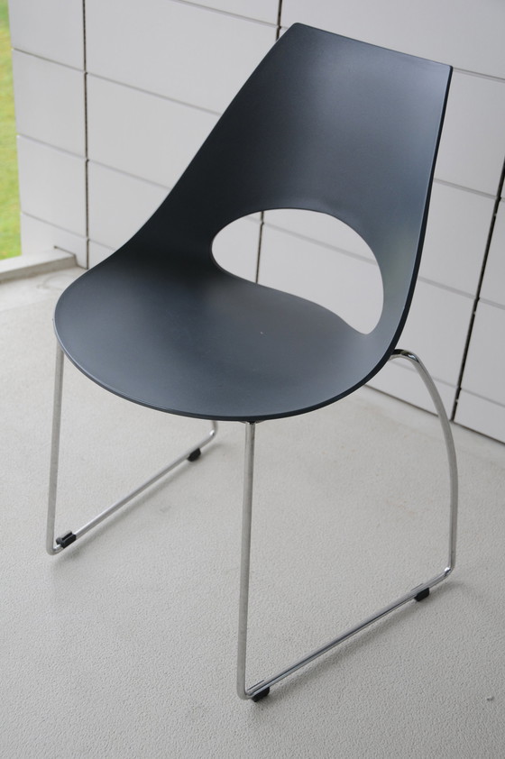 Image 1 of 4x Bontempi Shark dining chairs