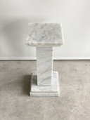 Column carrara marble