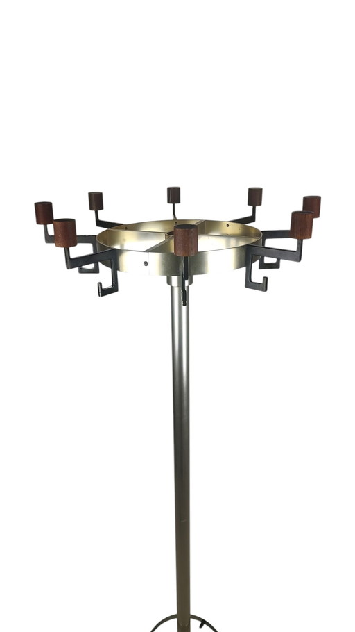 Vintage Round Upright Coat Stand 1970S