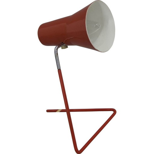 Vintage table lamp with adjustable shade by Hurka for Drupol, 1960