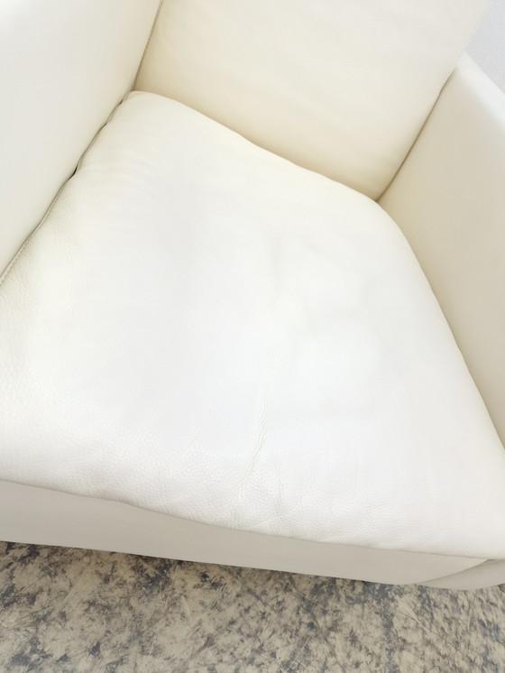 Image 1 of De Sede ds 4 armchair leather armchair designer armchair chair cream