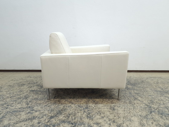 Image 1 of De Sede ds 4 armchair leather armchair designer armchair chair cream