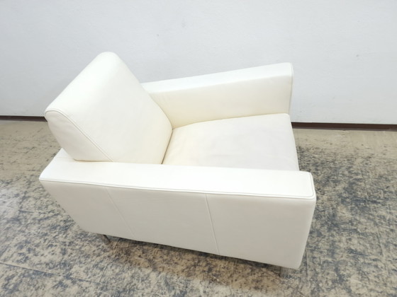 Image 1 of De Sede ds 4 armchair leather armchair designer armchair chair cream