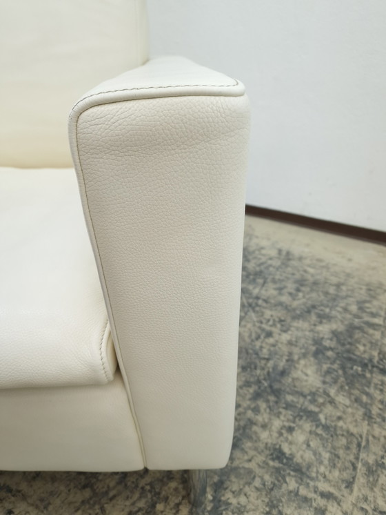 Image 1 of De Sede ds 4 armchair leather armchair designer armchair chair cream