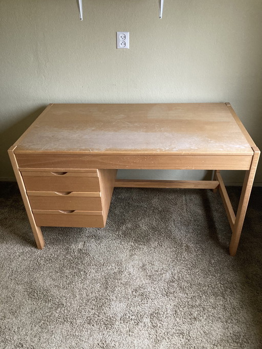 60s/70s Wooden Desk