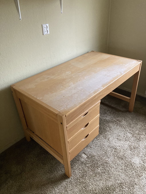 60s/70s Wooden Desk